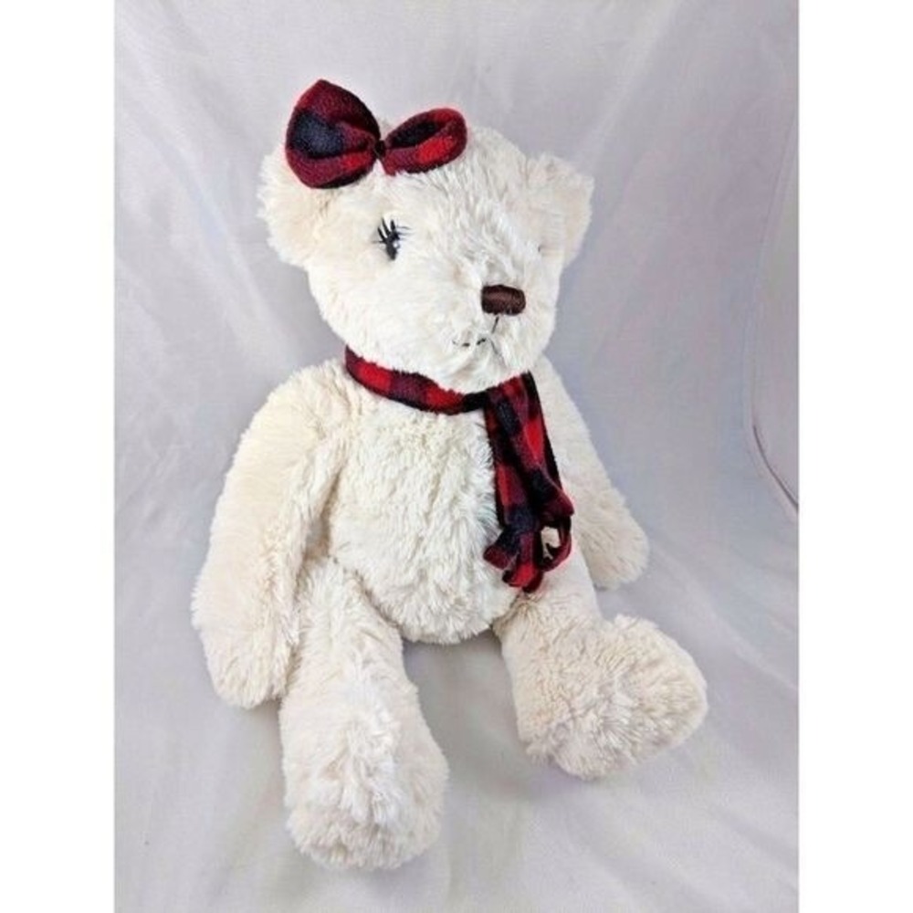 Jo Ann Fabric Teddy J Bear Plush Joann 2016 15 Inch Stuffed Animal toy